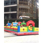 广州充气迪士尼城堡出租深圳充气熊出没乐园租赁充气户外广告用品