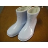 加棉食品雨鞋供应——优质PVC白色加棉雨鞋推荐