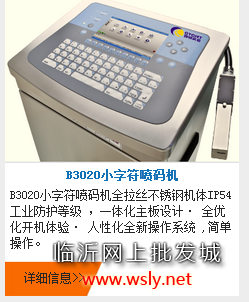 B3020小字符喷码机，手持喷码机