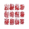 碑林中国剪纸_品质十二生肖红色单张剪纸现货供应