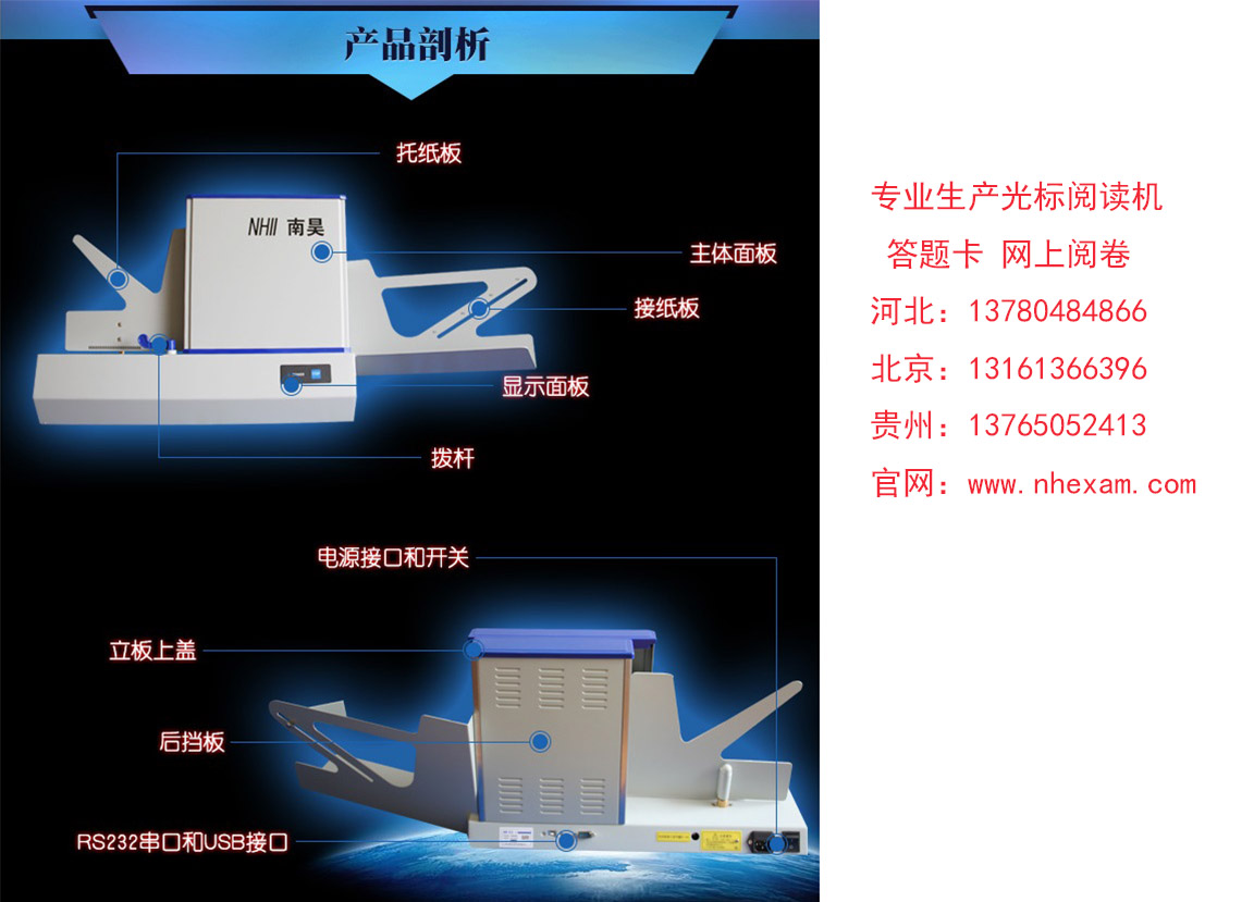 答题卡阅卷机